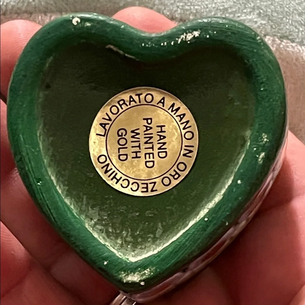Colorful Heart-Shaped Vanity Tray